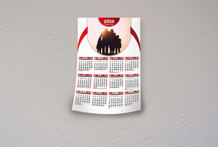 Kalender Tahun 2025 - Image 1