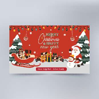 Kartu Nama Natal - Image 1