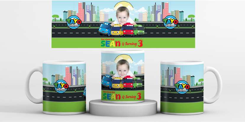 Mug Souvenir Ultah Tema Tayo - Image 1