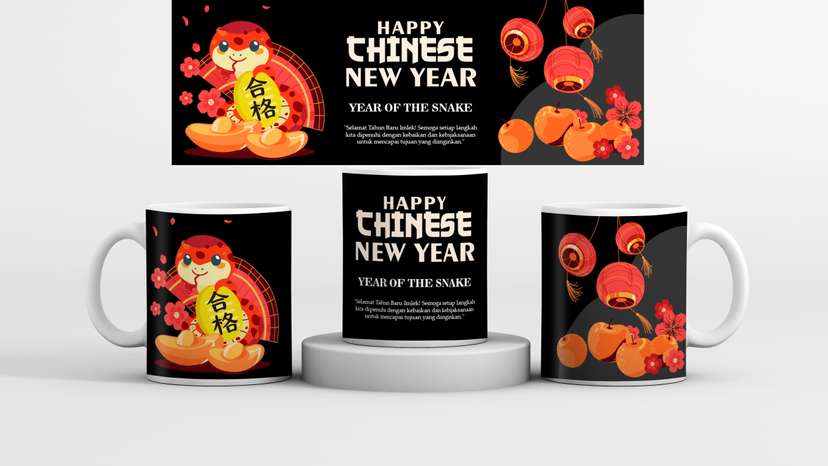 Mug Souvenir Hampers Imlek 2025 - Image 1