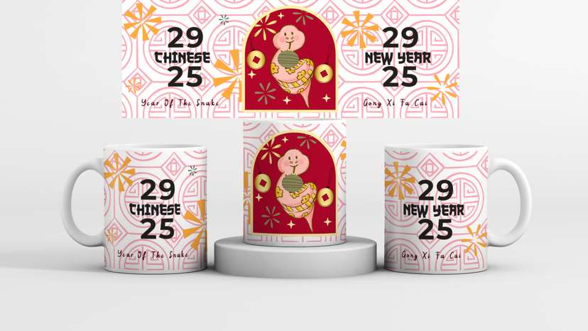 Mug Souvenir Hampers Imlek 2025 - Image 1