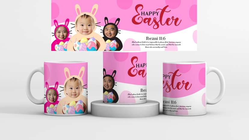 Mug Hampers Souvenir Paskah - Image 1