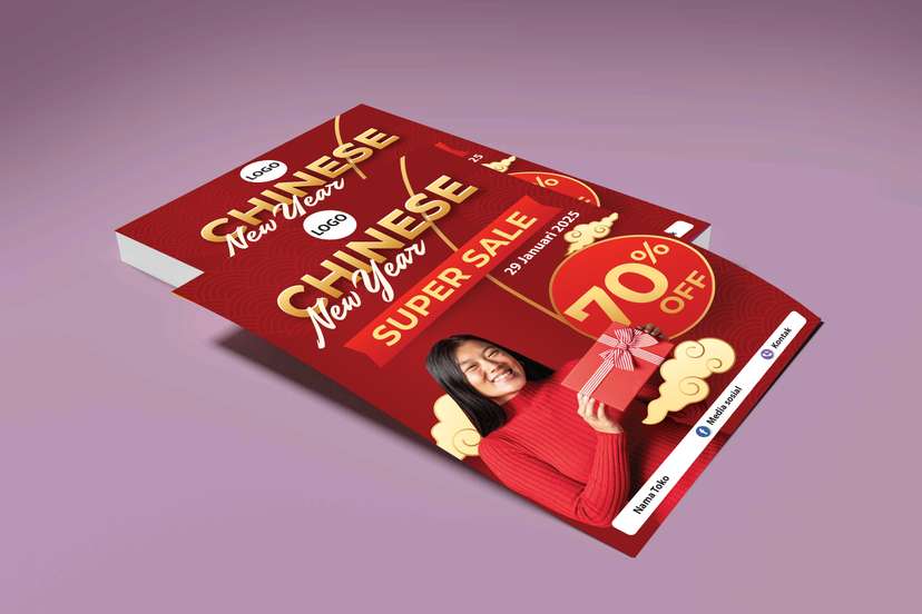 Flyer Promo Tahun Baru China 2025 - Image 1