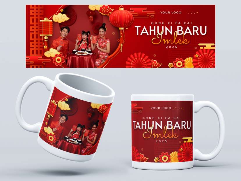 Mug Souvenir Hampers Imlek 2025 - Image 1