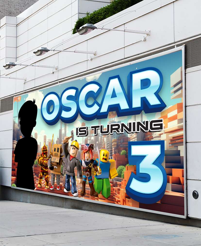 Baliho Ulang Tahun anak laki-laki - Image 1