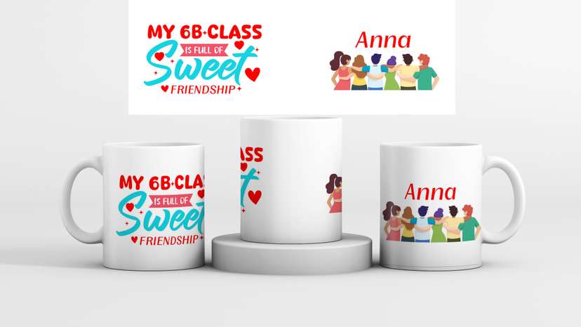 Gelas Souvenir Sekolah - Image 1