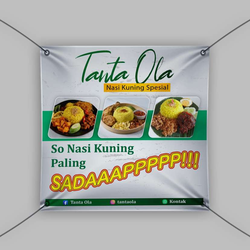Warung Nasi Kuning Simple Dan Menarik - Image 1