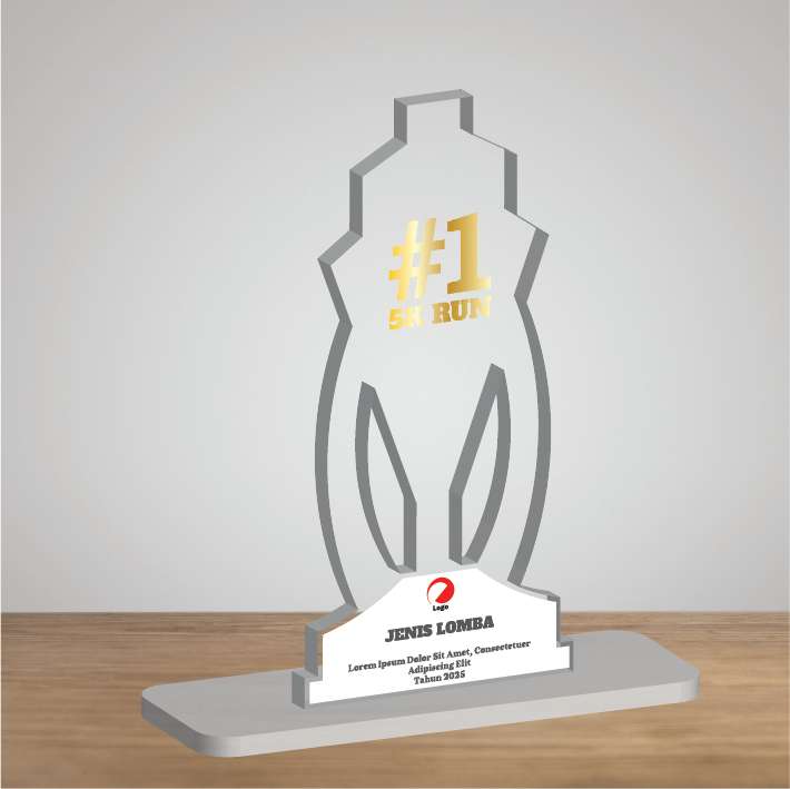 Plakat Penghargaan Akrilik Custom - Image 1