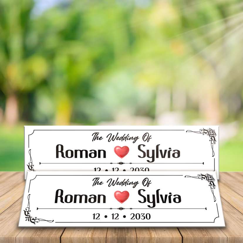 Wedding Plat Tema Klasik Minimalis - Image 2