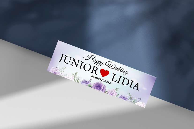 Wedding Plat Bunga - Image 1