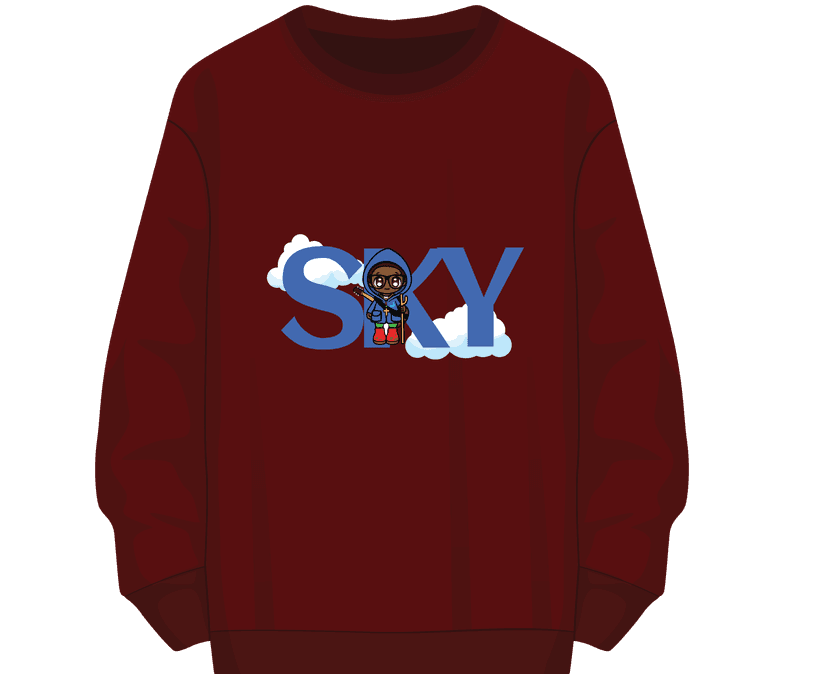 Hoodie Sky di Luca and Friends - Image 1