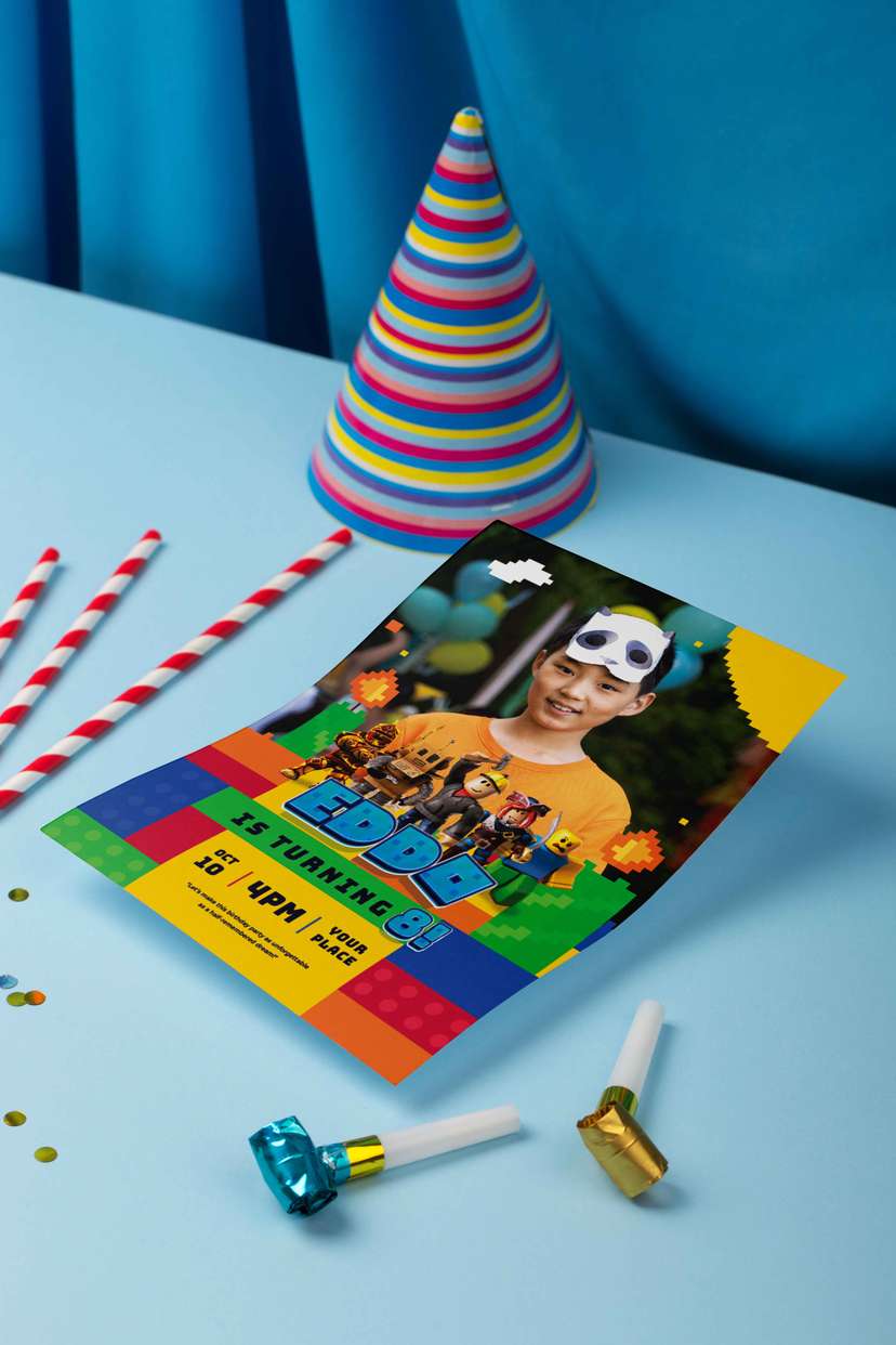 Undangan Ulang Tahun Anak Laki Laki - Image 1