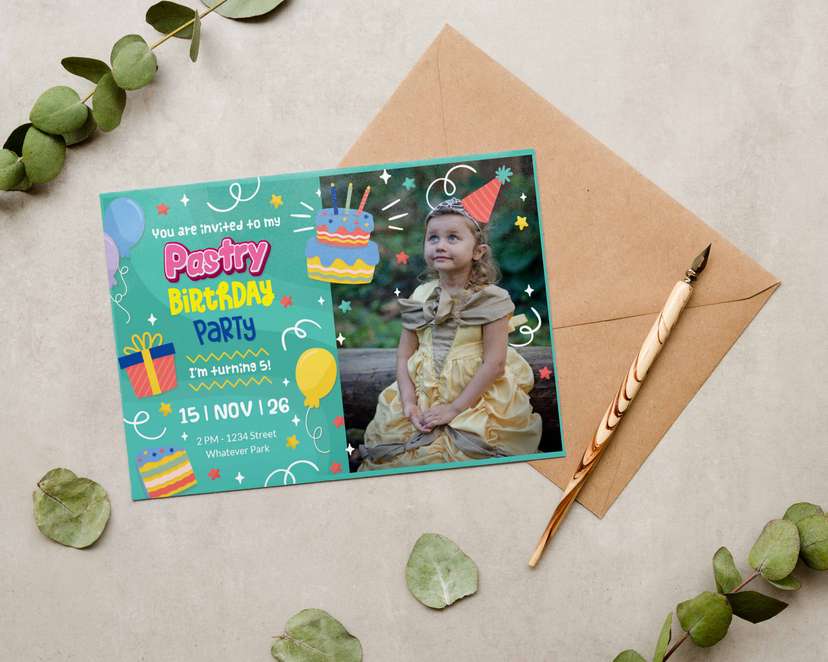 Undangan Ulang Tahun Tosca - Image 1