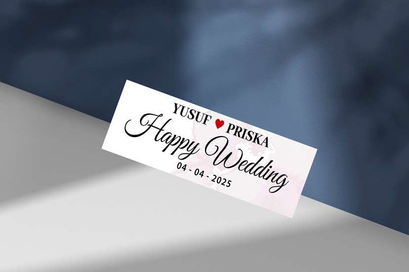 Wededing Plat Pink Soft - Image 1