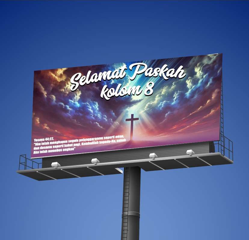 Baliho Paskah ucapan - Image 1