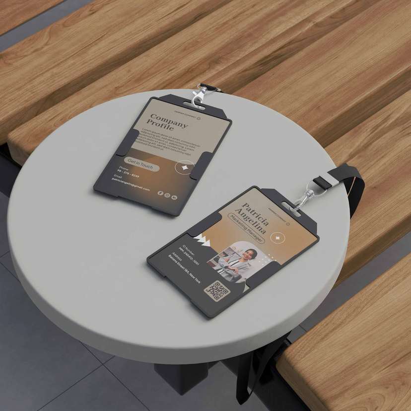 ID Card Elegan & Modern untuk Profesional Perusahaan - Image 2
