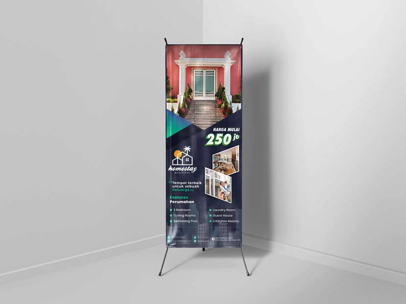 X-Banner Promosi Perumahan - Image 1