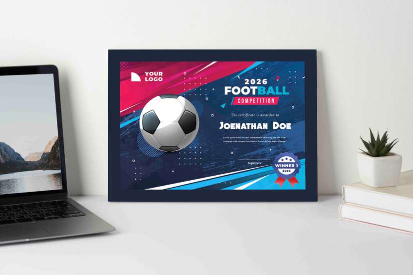 Sertifikat Juara Kompetisi Sepak Bola Anak - Image 1