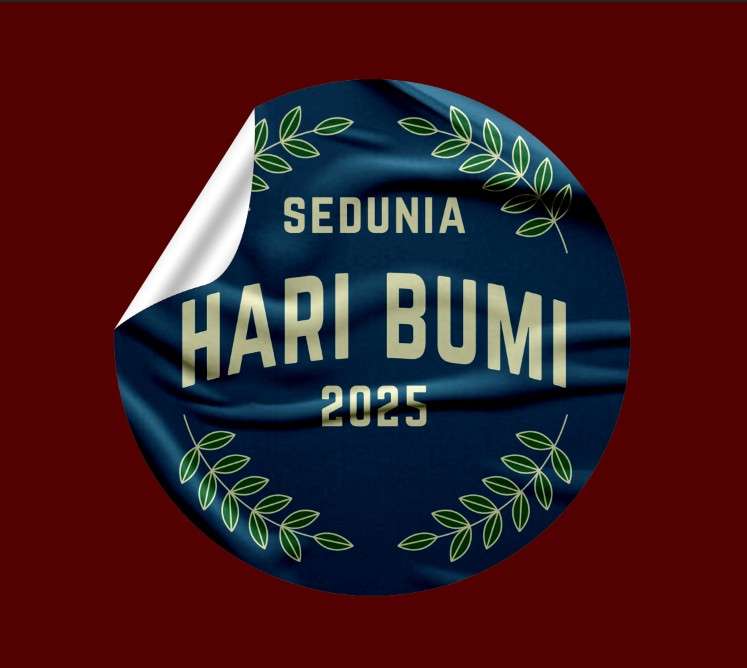 Stiker Hari Bumi 2025 – Desain Edukatif Ramah Lingkungan - Image 1