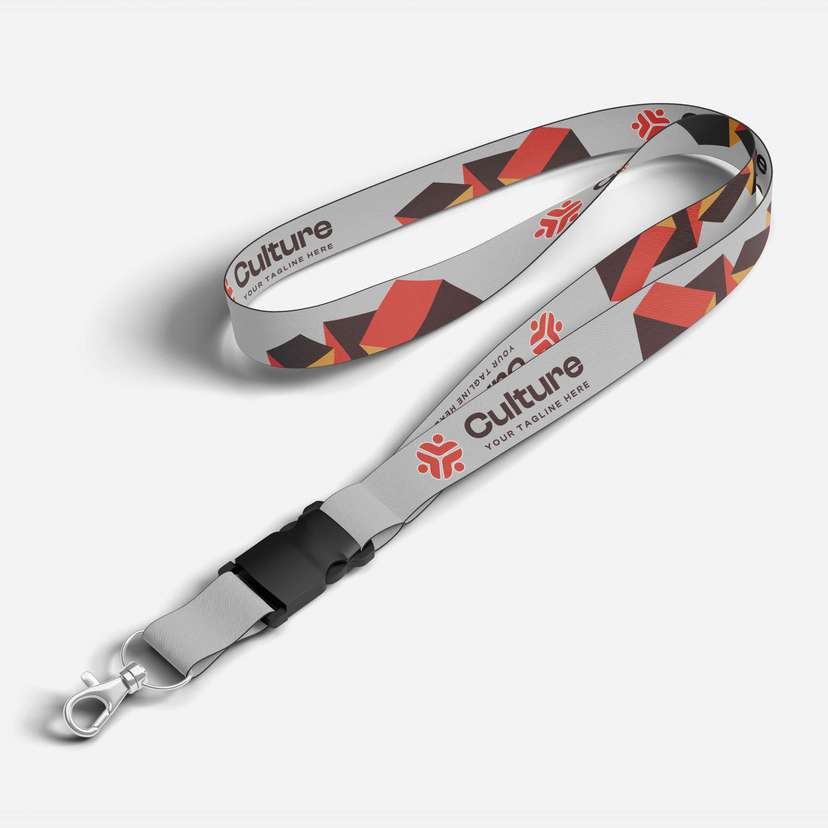 Lanyard Hexa Craft – Culture Grey Edition 005 - Image 1