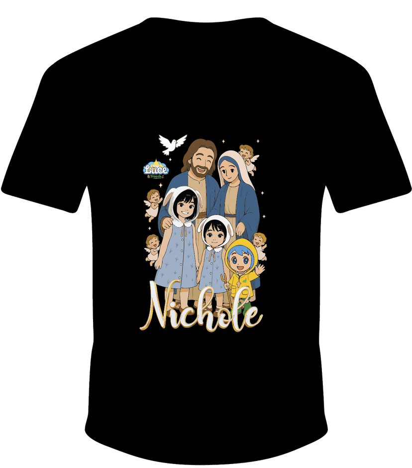 Kaos Keluarga Kudus Luce Custom Nama - Image 1