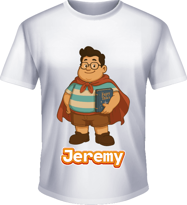 Kaos Karakter Anak Lelaki Bertema Buku Cerita - Image 1