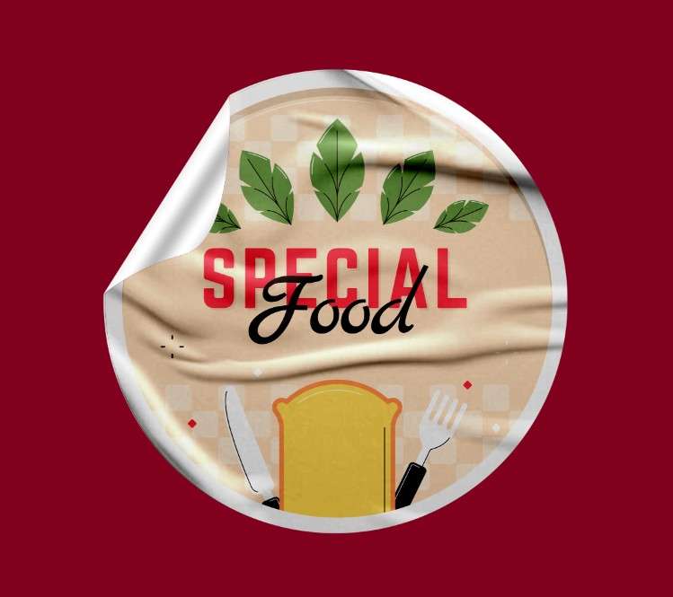 Sticker Special Food – Sentuhan Premium untuk Sajian Istimewa - Image 1