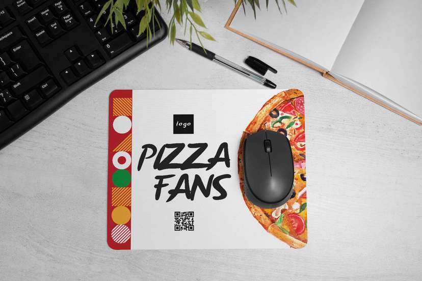 Mousepad Pizza Fans Lezatnya Inspirasi - Image 1