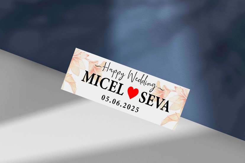 Wedding Plat Bunga Elegan dan Rapih Bersih - Image 1