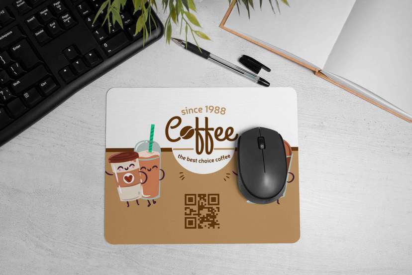 Mousepad Desain Lucu Pecinta Kopi Sejati - Image 1