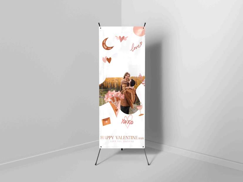 X-Banner Valentine Couple - Image 1