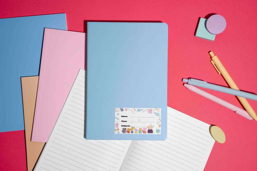 Stiker Label Buku Peppa Pig Ulang Tahun - Image 1