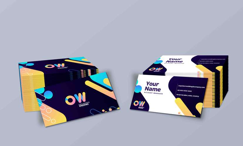 Kartu Nama Organizer Wedding - Image 2