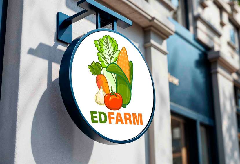 Neon Box Farm logo Sayuran dan Jagung Fresh Market - Image 1