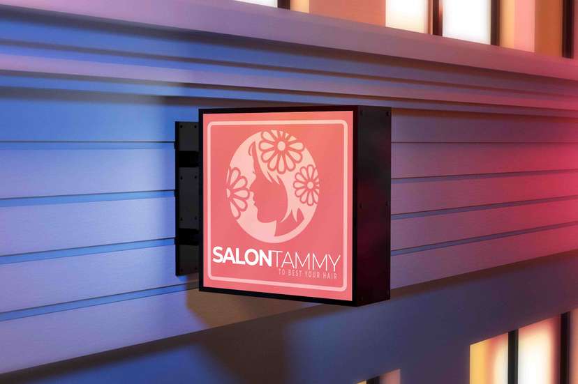 Neon Box Kotak Salon Tammy - Image 1