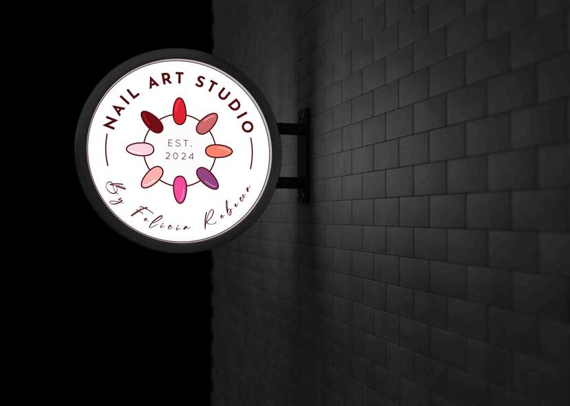 Neon Box Bulat Nail Art Studio - Image 1
