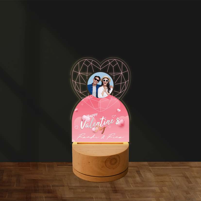 Dream LED Valentine Tema Pink - Image 1