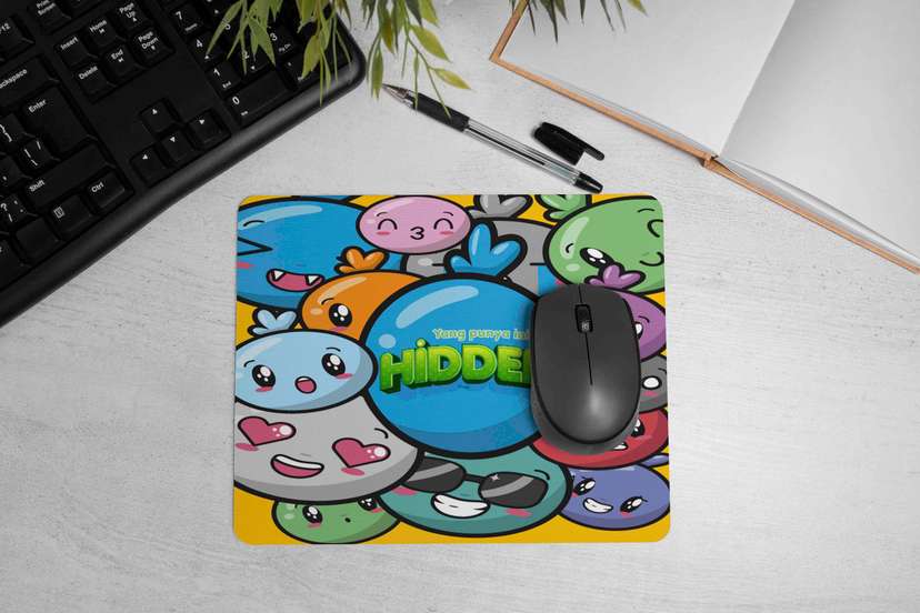 Mousepad Emoticon Colorful - Image 1