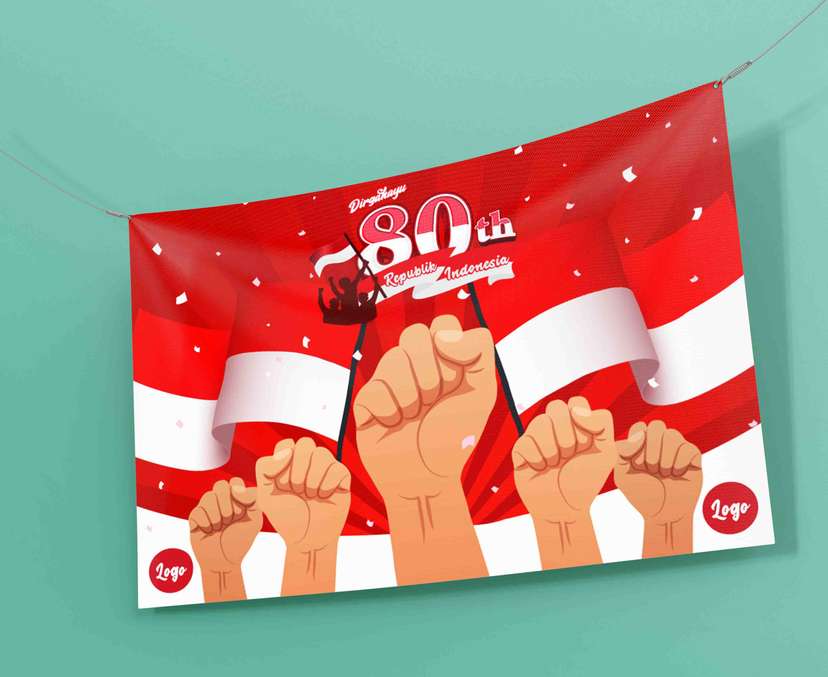 Baliho Semangat Kemerdekaan Ke 80 - Image 1