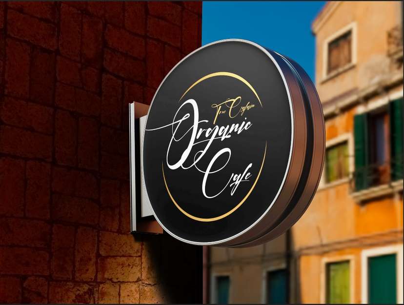 Sign Box Hitam bulat - Image 1