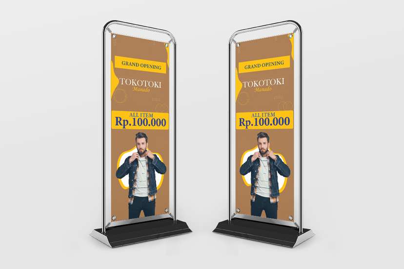Banner Promo Grand Opening Toko Baju - Image 1