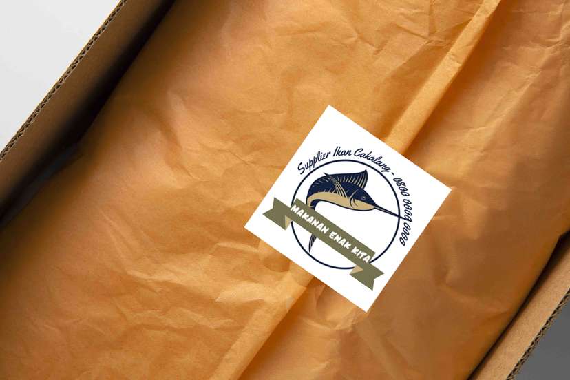 Sticker Supplier Ikan Cakalang Makanan Enak Kita - Image 1