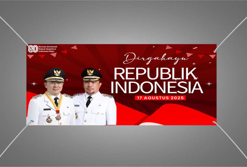 Baliho Kemerdekaan Kemewahan dan Elegan Penuh Makna yang Berkesan - Image 1