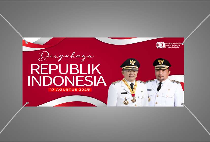 Baliho Semangat Kemerdekaan Republik Indonesia Penuh Elegan - Image 1