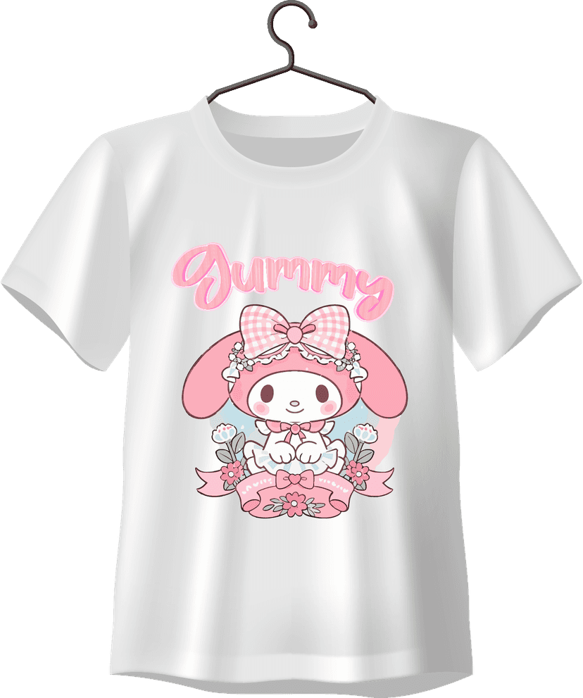 Kaos Custom Ulang Tahun My Melody - Image 1