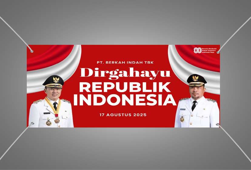 Baliho Kemerdekaan Gagah dan Penuh Kesan Menawan - Image 1