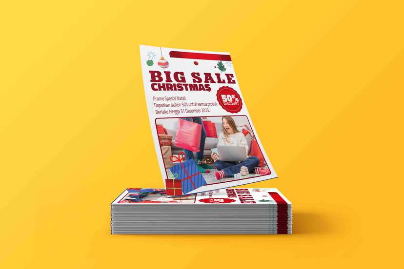 Flyer Big Sale Christmas Nuansa Kado - Image 1