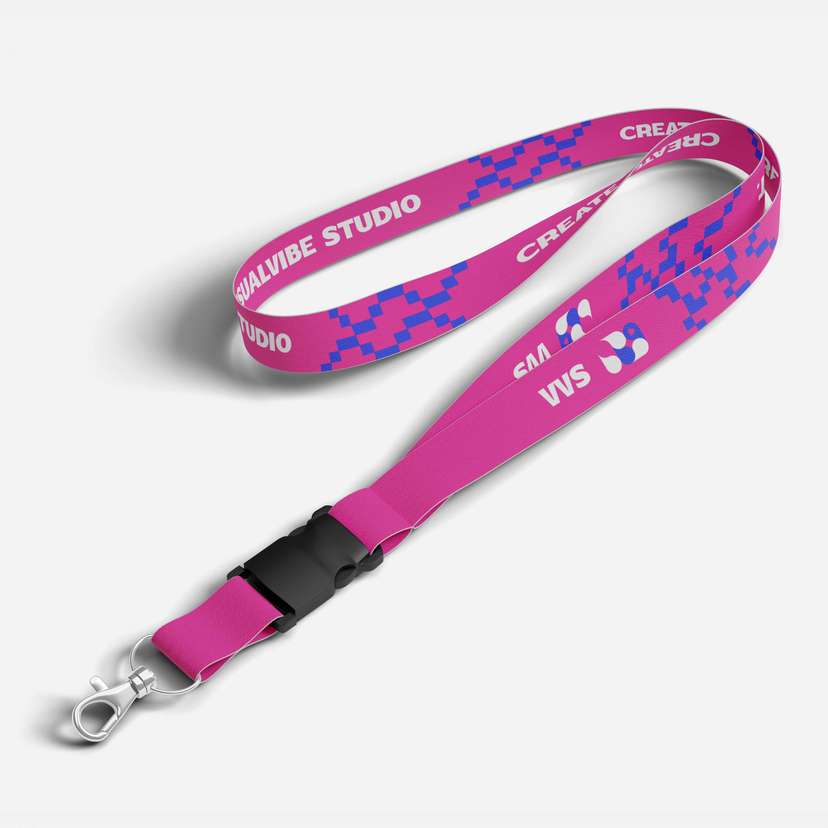 Lanyard Pixel Vibes – Seri Creative Energy - Image 1