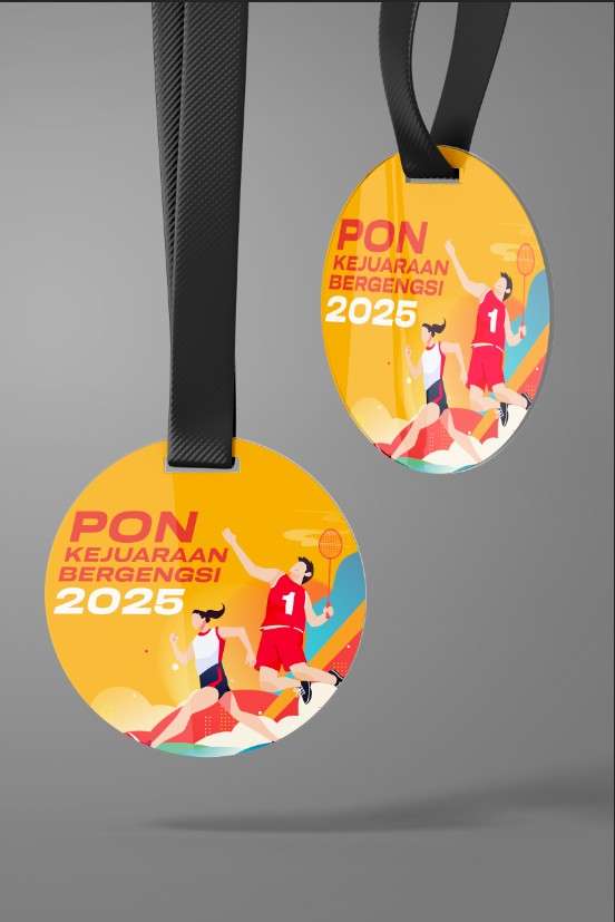 Medali Acrylic Kejuaraan - Image 1