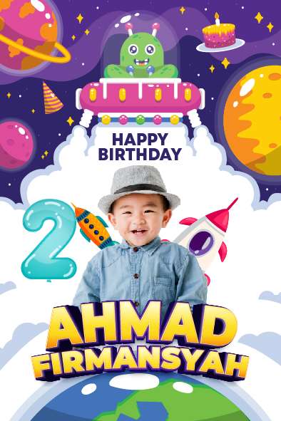 Baliho Hari Ulang Tahun Anak Nasa - Image 1